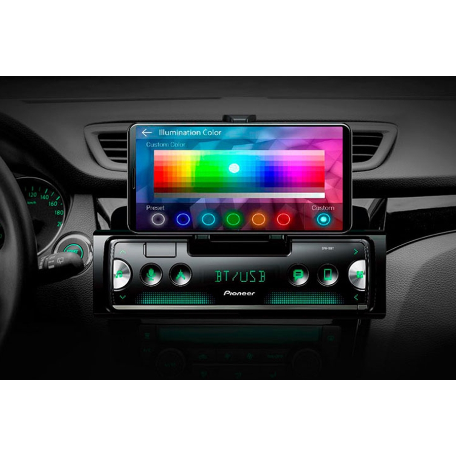 Купить Pioneer SPH10BT — автомагнитола бездисковая в Ставрополе и