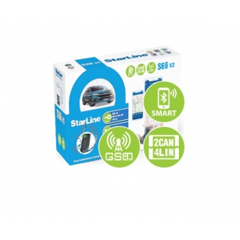 StarLine S66 v2 BT 2CAN+4LIN GSM