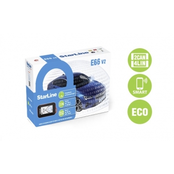 StarLine E66 V2 BT 2CAN+4LIN ECO