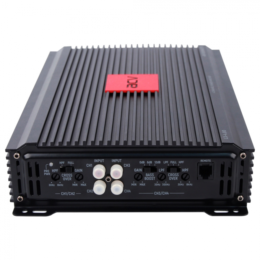ACV LX-4.80 — усилитель 4-канальный — Car Stereo — Купить автозвук ...