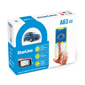 Автосигнализация StarLine A63 v2 LTE ECO