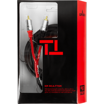 Межблочный кабель 2RCA - 2RCA Ural ТТ КМ RCA-ТТ5М