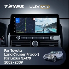 Teyes Lux One 12" 4/32 для Toyota Land Cruiser Prado 120 III
