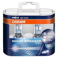 HB4/9006(51) OSRAM +90 NIGHT BREAKER PLUS Арт. O-9006NBP
