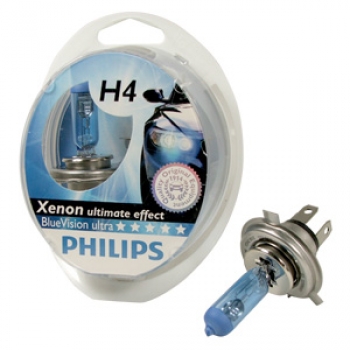 H4 (65) PHILIPS BLUE VISION ULTRA P-12342BVU